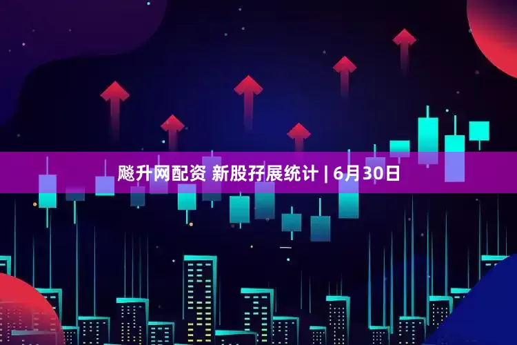 飚升网配资 新股孖展统计 | 6月30日